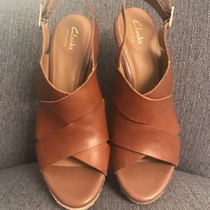 Clark’s wedges size 9